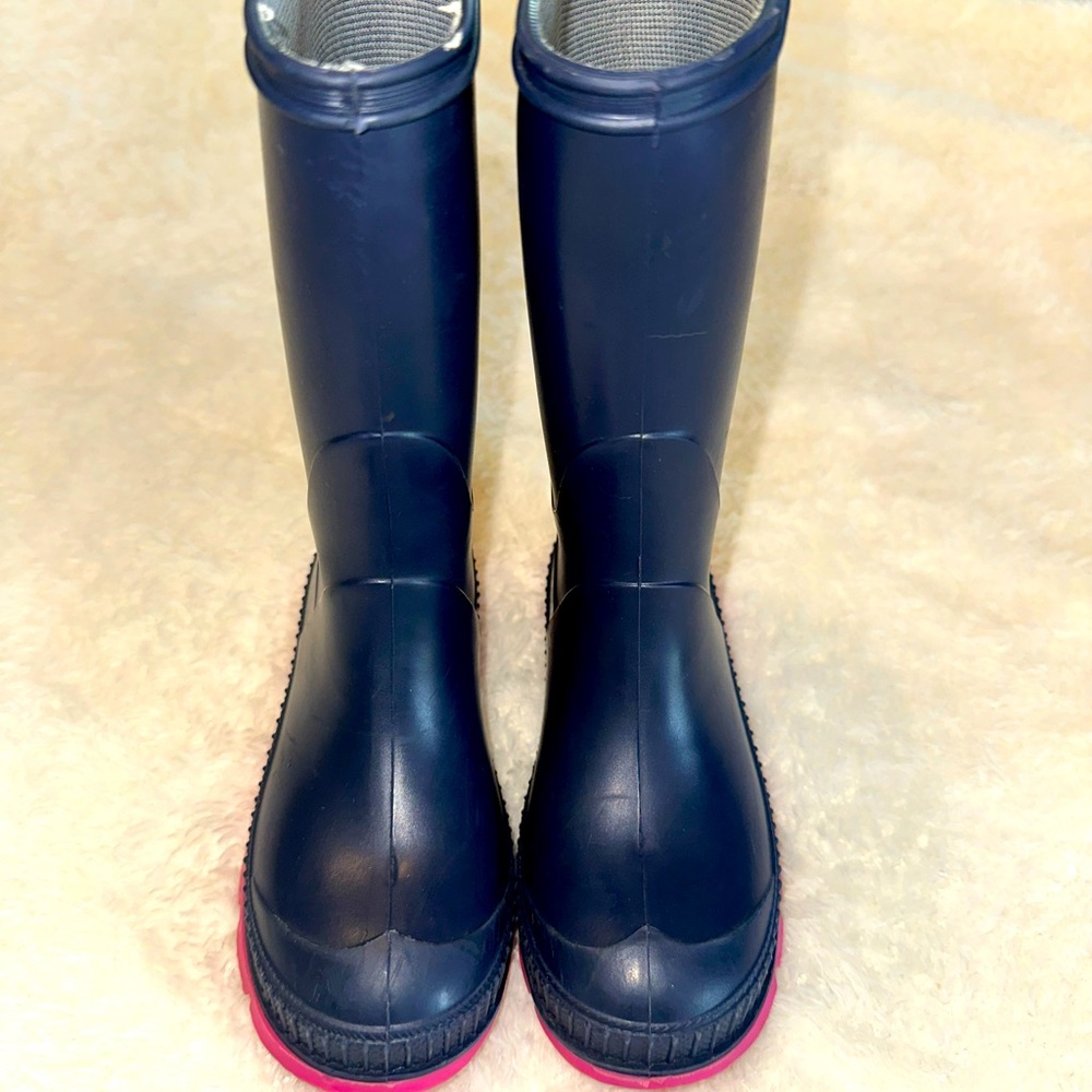 Kamik Kids Navy and Pink Snow Boots - Picture 3 of 7